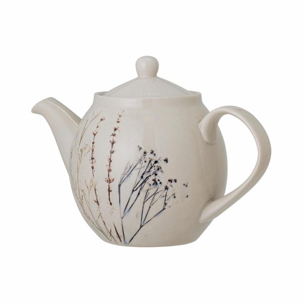 Bea Teapot, Nature, Stoneware