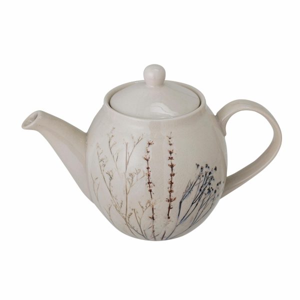 Bea Teapot, Nature, Stoneware