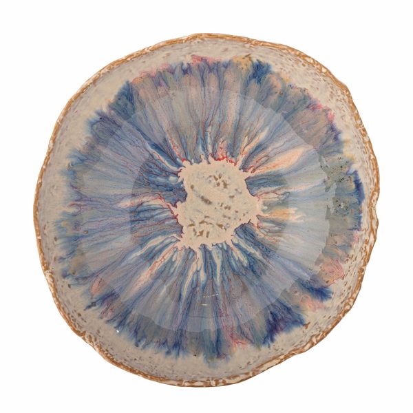 Amalia Bowl, Blue, Stoneware — Large