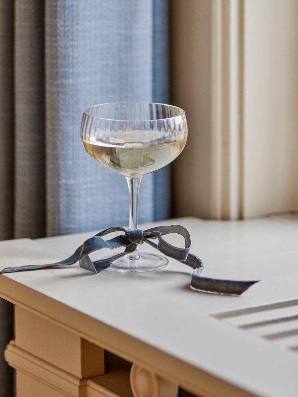 Astrid Champagne Glass, Clear, Glass — Set of 6