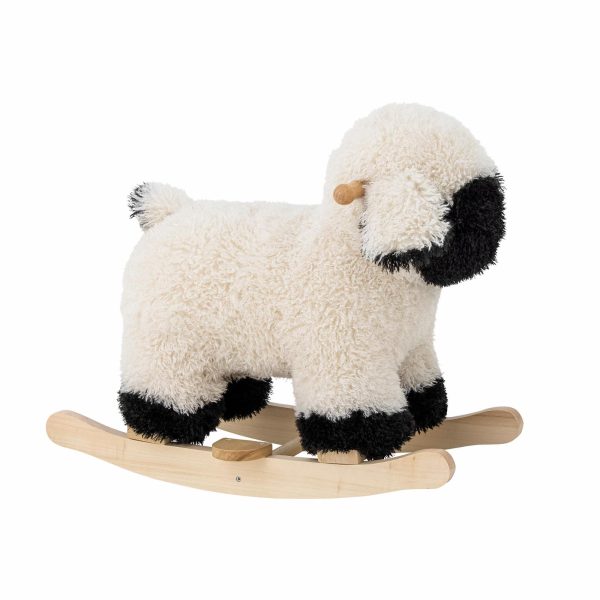 Dolly Rocking Toy, Sheep, White