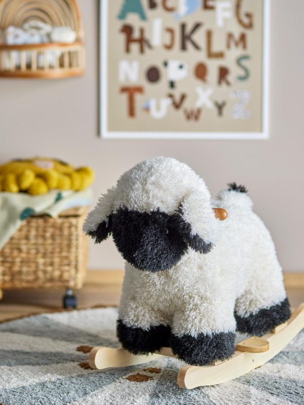 Dolly Rocking Toy, Sheep, White