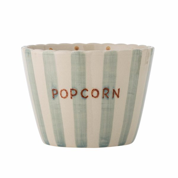 Chip Bowl, Multi, Stoneware — Popcorn