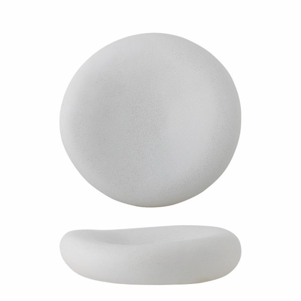 Audra Bowl, White, Stoneware