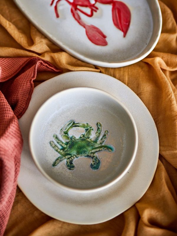 Hadden Bowl, Green, Stoneware