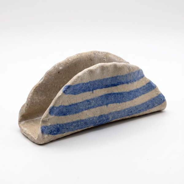 Flambouayia Napkin Holder — Blue Stripe