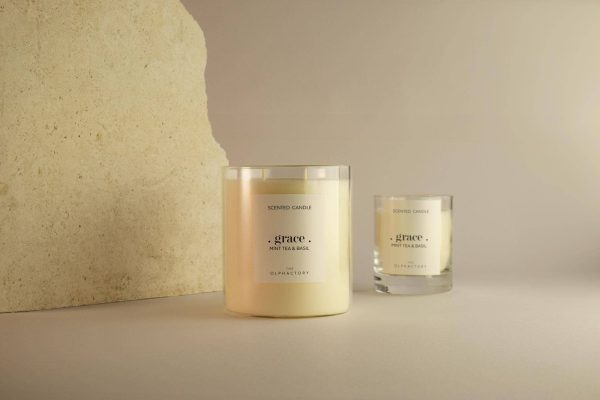 The Olphactory Candle — Mint Tea & Basil 790g