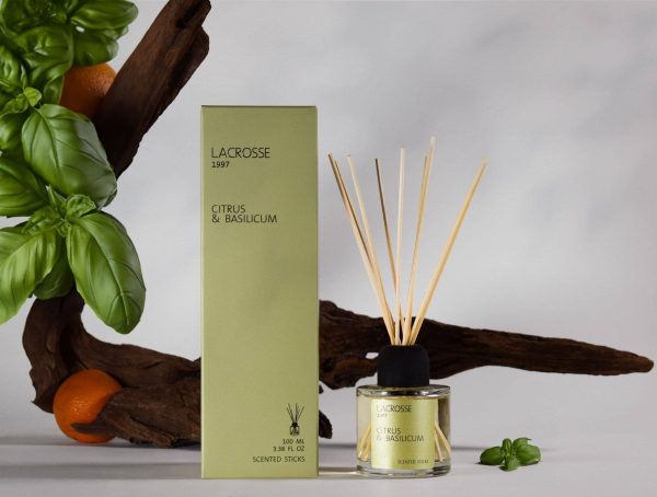 Lacrosse Reed Diffuser — Citrus & Basilicum 200ml