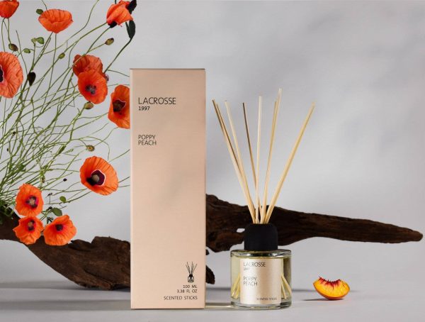 Lacrosse Reed Diffuser — Poppy Peach 200ml