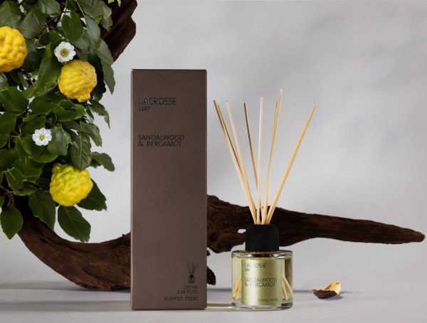 Lacrosse Reed Diffuser — Sandalwood & Bergamot 200ml