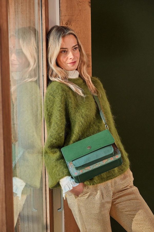 Cross Body Bag Fenna Medium Jabali Green