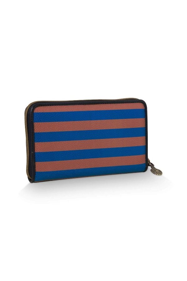 Willow Wallet Stripe Blue