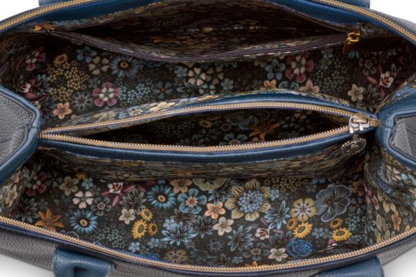 Fia Handbag Large Blue