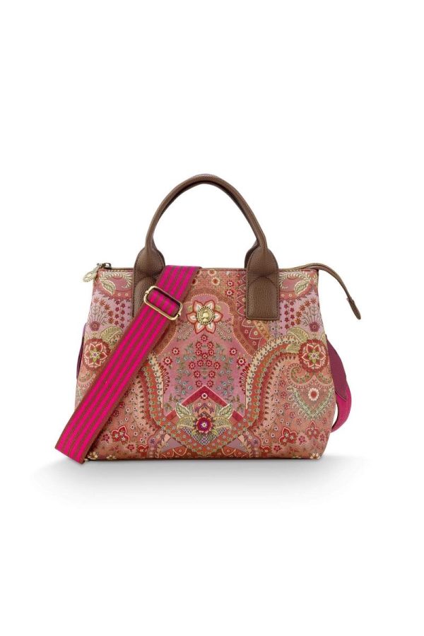 Shoulder Bag Fia Medium Jabali Red