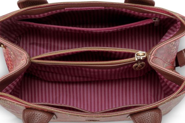Shoulder Bag Fia Medium Jabali Red