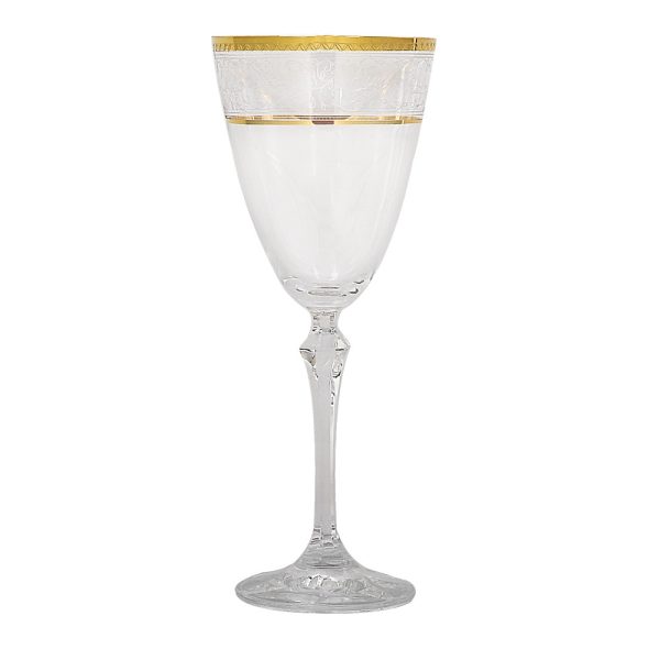 Sabrina Gold Crystal Glass — Set of 6