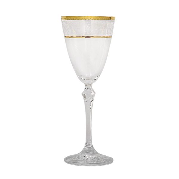Sabrina Gold Crystal Glass — Set of 6