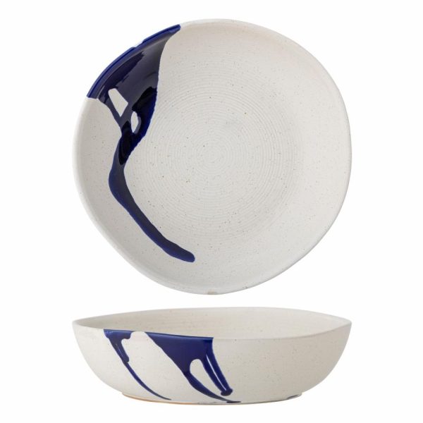 Okayama Bowl, Blue, Stoneware